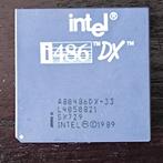 Intel 486 DX 33 Processor - Vintage CPU, Overige, Minder dan 2 Ghz, Socket 1/2/3, Ophalen of Verzenden