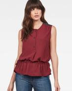 Nieuwe Gstar blouse in burgundy maat L, Ophalen of Verzenden, Nieuw, Blauw