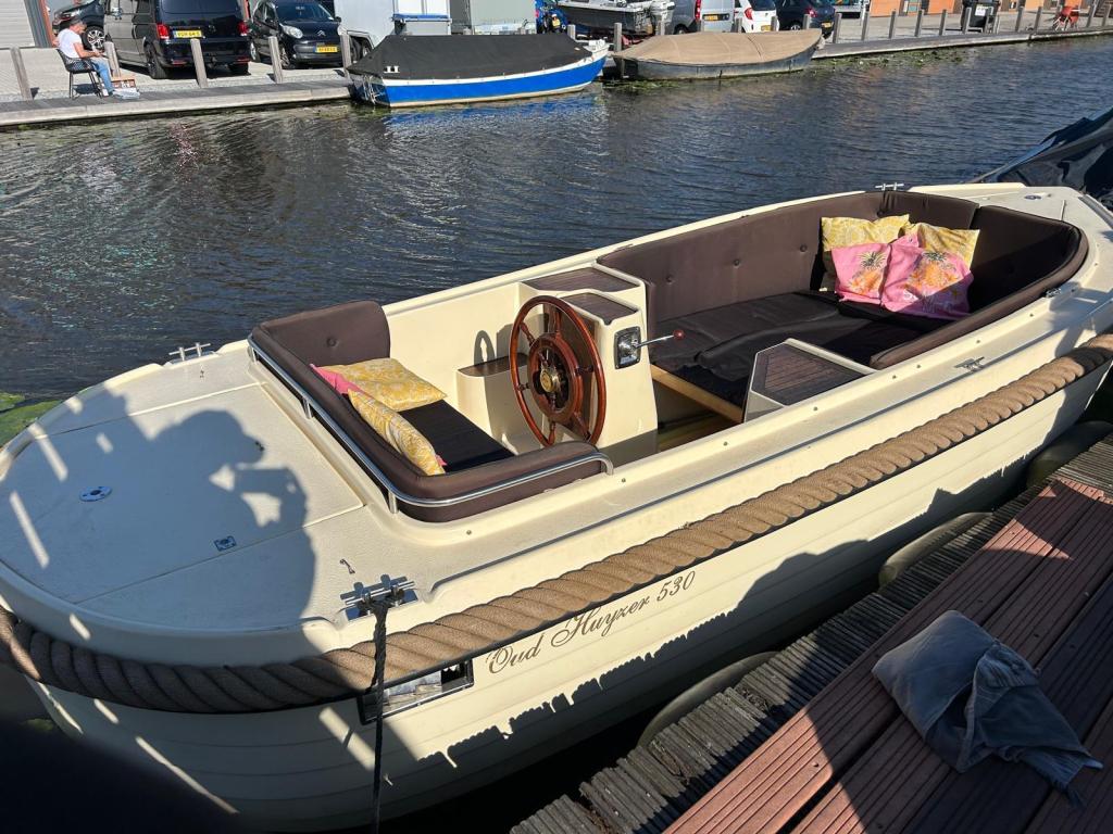 Oudhuijzer 530 met 9.9 en extra opties Zaterdag open, Watersport en Boten, Sloepen, Niet ingevuld, Gebruikt, Niet ingevuld, Niet ingevuld