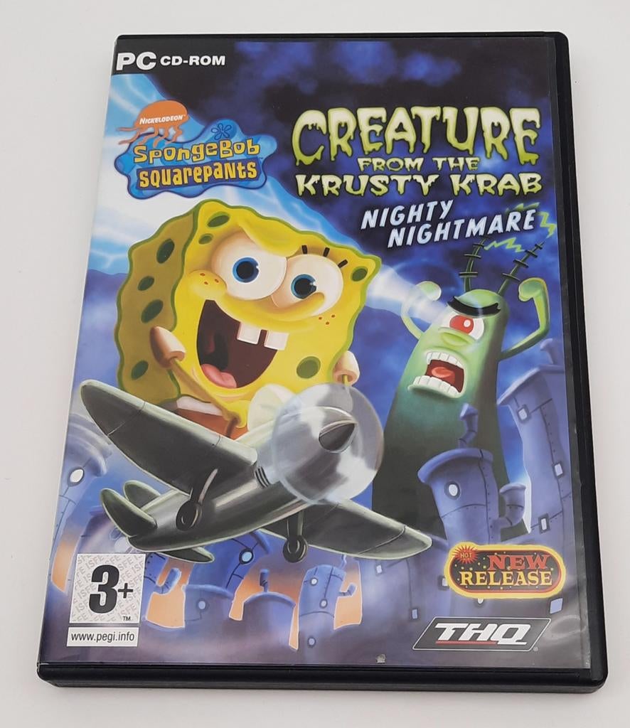 Spongebob Squarepants Creature the Krusty Krab PC CD-rom, Avontuur en Actie, 1 speler, Ophalen of Verzenden, Zo goed als nieuw