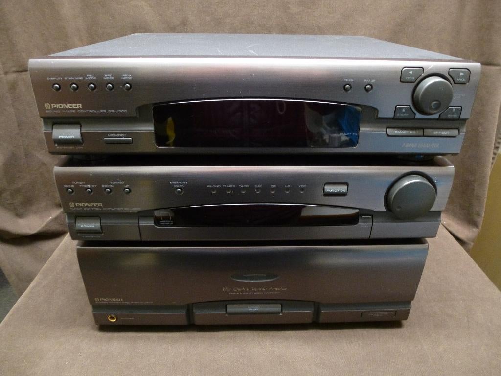 Pioneer stereo set bestaande uit versterker tuner equalizer