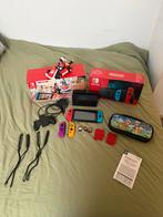 Nintendo Switch met games, mario kart Home en accessoires, Met games, Ophalen of Verzenden, Zo goed als nieuw, Switch Original