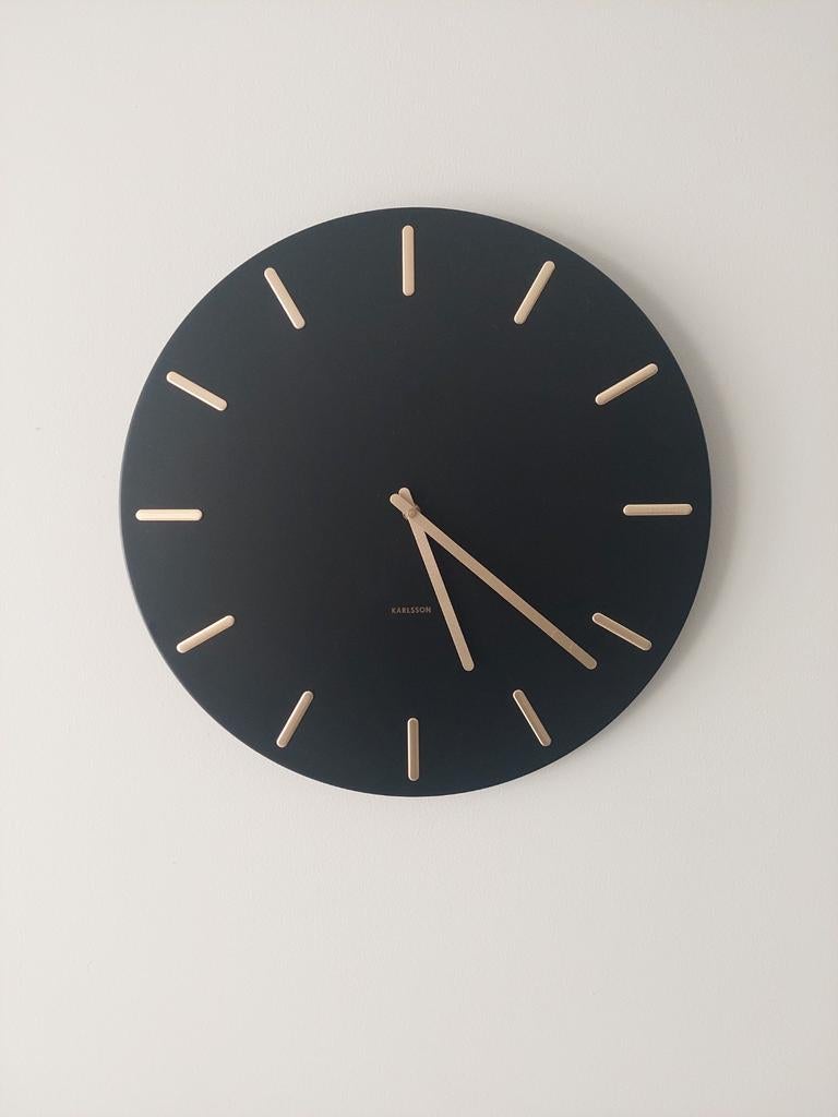 Karlsson wandklok, diameter 45 cm, Ophalen of Verzenden