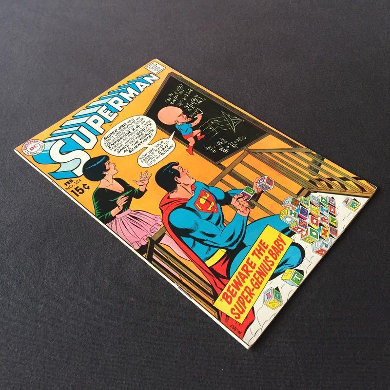 Superman Vol.1 #224 (1970) VG+ (4.5), Amerika, Ophalen of Verzenden, DC Comics, Gelezen