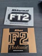 Instructie boekjes nikon, Ophalen of Verzenden