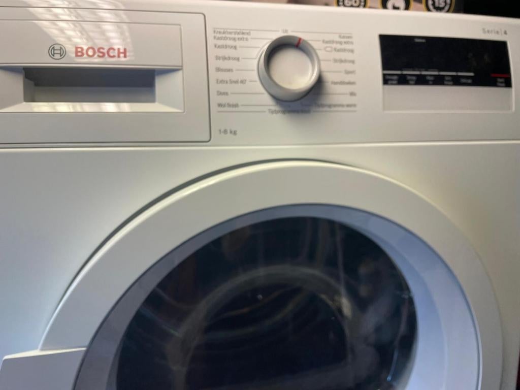 Bosch warmtepompdroger, Witgoed en Apparatuur, Ophalen, Gebruikt, Minder dan 85 cm, 1200 tot 1600 toeren