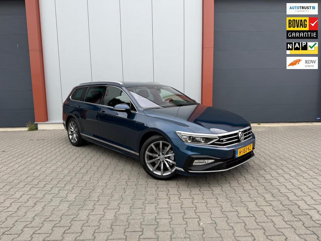 Volkswagen Passat Variant 2.0 TSI Elegance Business R Automa, 1984 cc, Blauw, Origineel Nederlands, 1470 kg