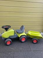 Leuke kleine looptractor met kar, Kinderen en Baby's, Speelgoed | Buiten | Skelters, Ophalen, Zo goed als nieuw, Overige merken