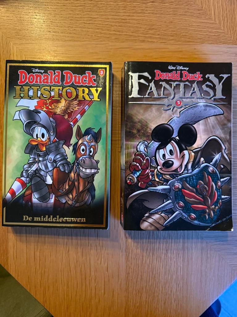 Donald Duck History en Fantasy, Meerdere comics, Ophalen of Verzenden, Zo goed als nieuw, Europa