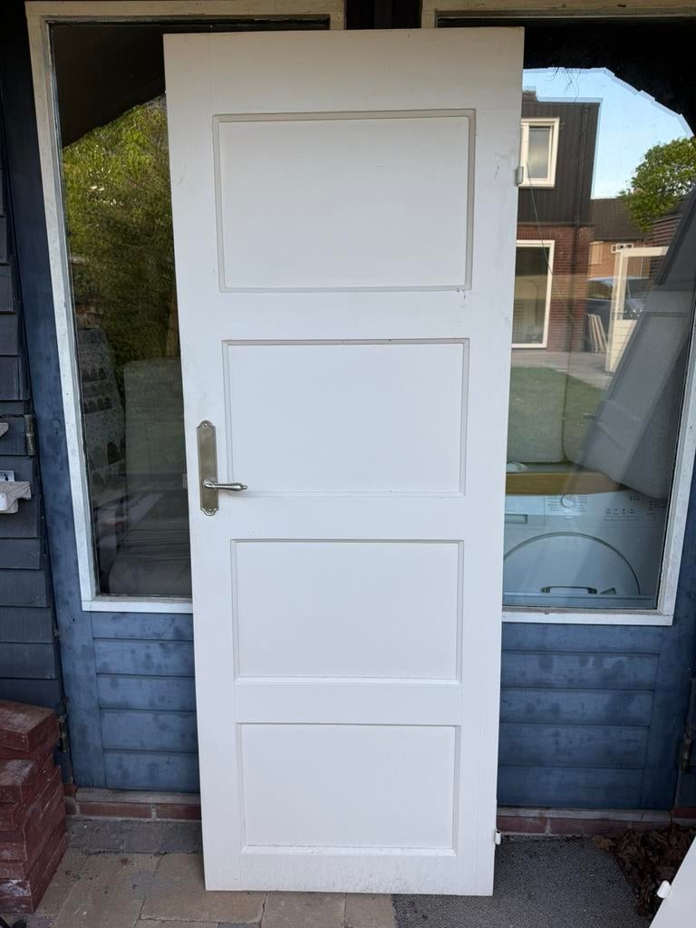 Volspaan binnendeuren, Doe-het-zelf en Verbouw, Deuren en Horren, Zo goed als nieuw, Binnendeur, 200 tot 215 cm, Schuifdeur, Ophalen