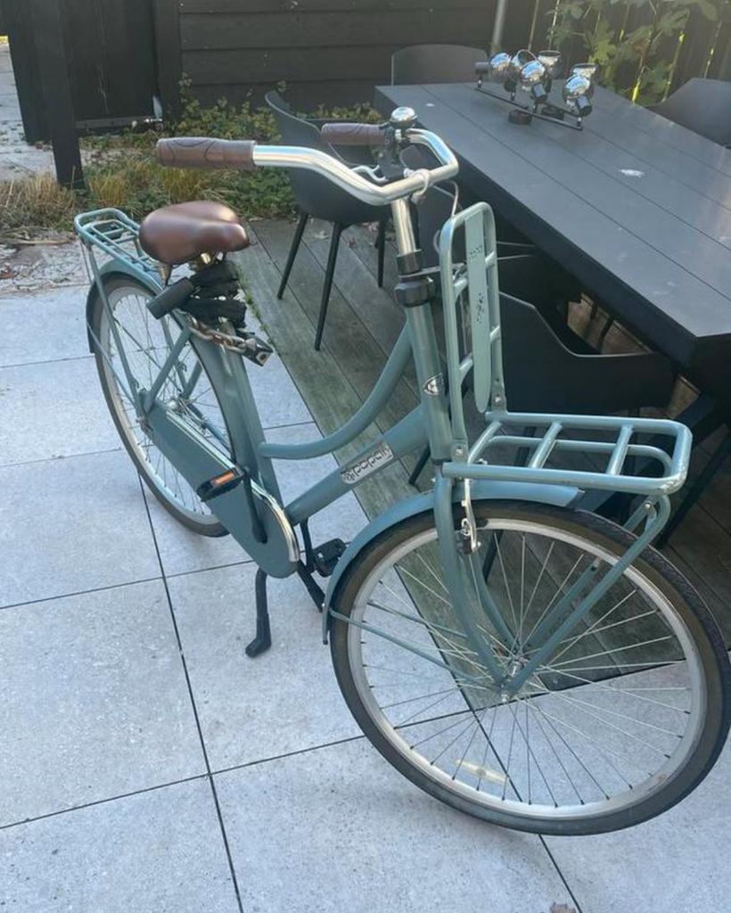 Popal damesfiets 28 inch - Goede staat!, Overige merken, Terugtraprem, Ophalen of Verzenden, 53 tot 56 cm