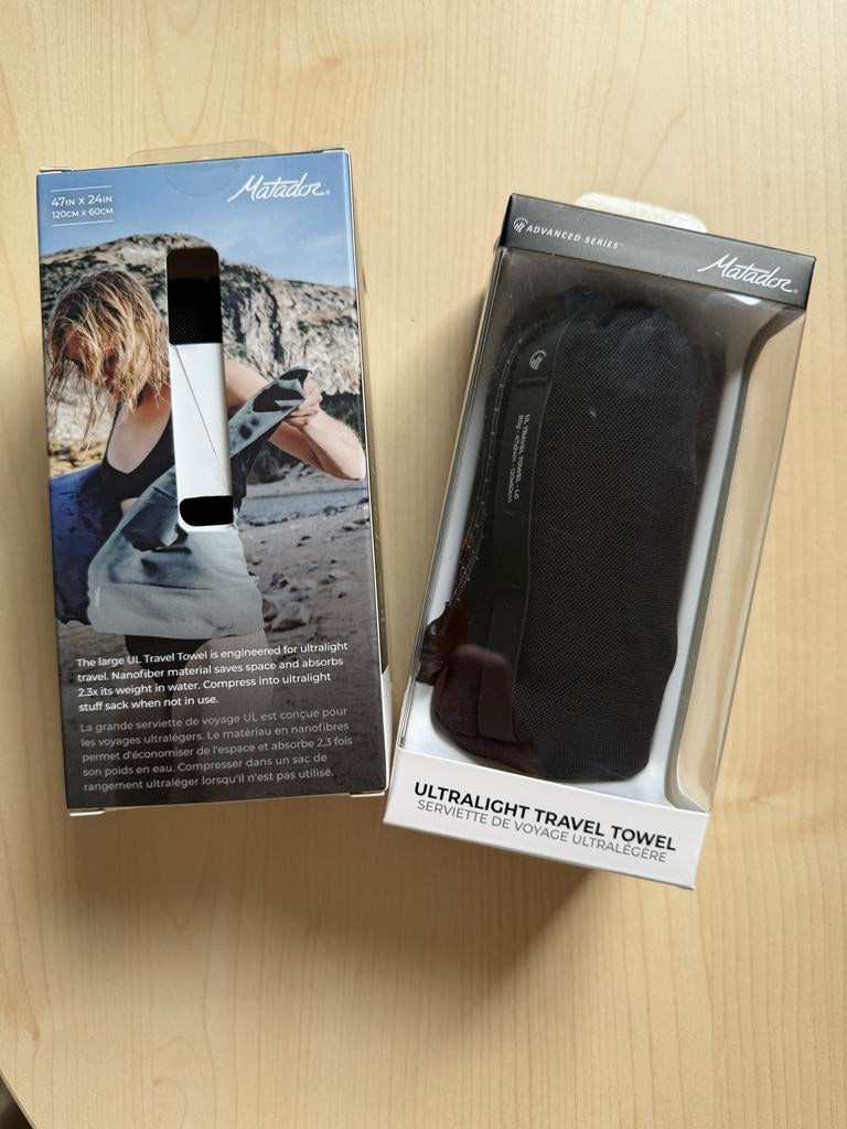 Matador Ultralight Reishanddoek - 120x60cm, 80g, Ophalen of Verzenden, Nieuw