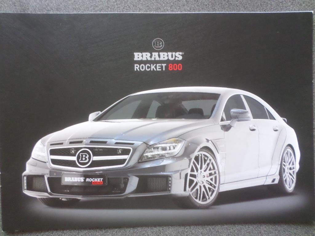 Mercedes Brabus CLS Rocket 800 Brochure, Ophalen of Verzenden, Zo goed als nieuw, Mercedes