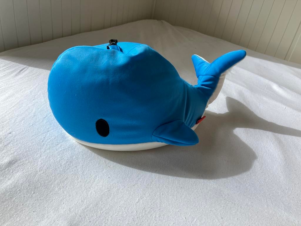 Kikkerland zip and flip pillow whale, Kinderen en Baby's, Ophalen of Verzenden, Zo goed als nieuw, Overige typen