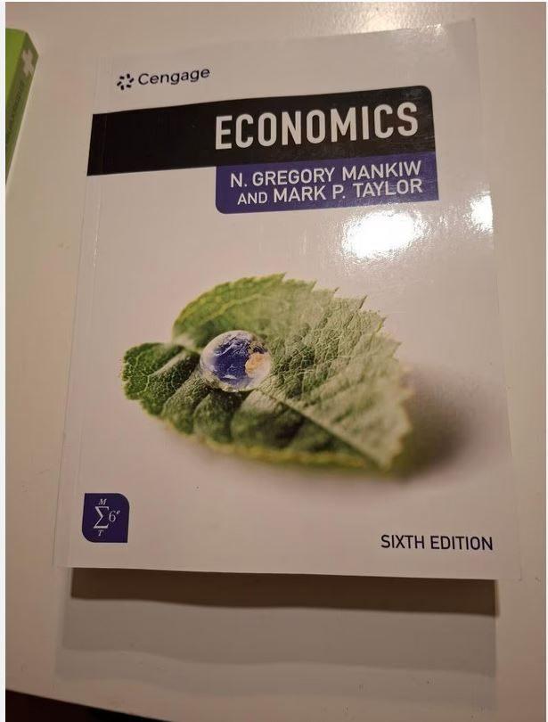 Economics boek van Gregory Mankiw & Mark Taylor(boek), Boeken, Ophalen, Gregory Mankiw & Mark Taylor, HBO, Zo goed als nieuw