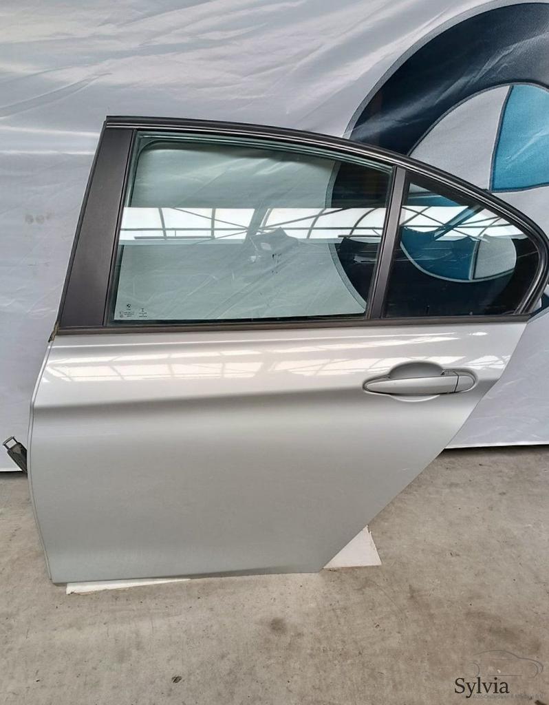 Deur portier links achter BMW 3 serie F30 F80 + LCI Glaciers, Auto-onderdelen, Gebruikt, -, Deur, -