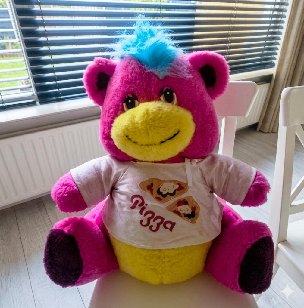 grote  cyclaam popples kloon knuffel uit de jaren 80, Kinderen en Baby's, Speelgoed | Knuffels en Pluche, Ophalen of Verzenden