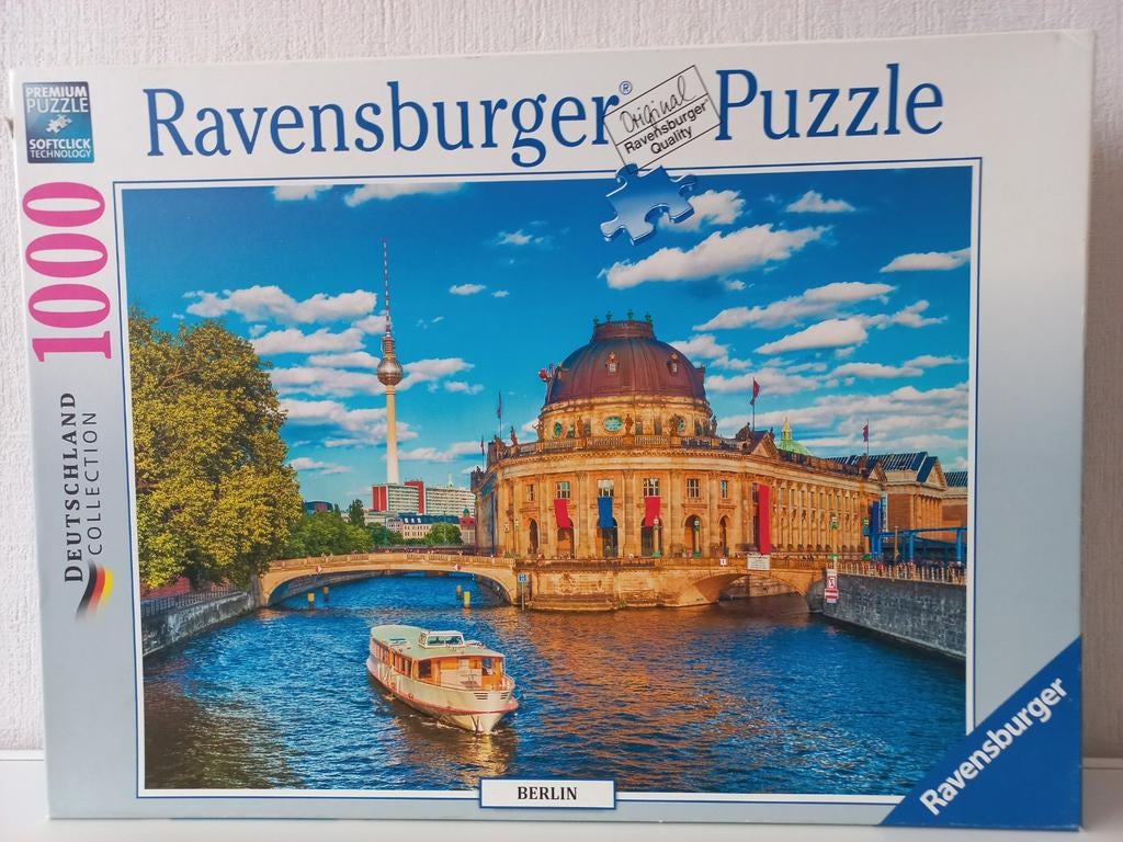 Ravensburger puzzel Berlijn, Hobby en Vrije tijd, Denksport en Puzzels, Ophalen, 500 t/m 1500 stukjes, Zo goed als nieuw