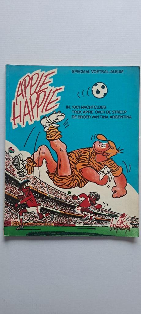 Appie Happie - Speciaal Voetbal-Album (1971), Boeken, Stripboeken, Gelezen, Eén stripboek, Ophalen of Verzenden