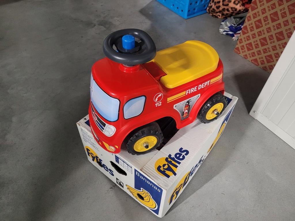 Loopauto brandweer, Nieuw, M, Ophalen of Verzenden, Mama loes