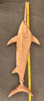 Houten vis wanddecoratie  70 cm massief hout – nieuw, Tuin en Terras, Ophalen, Nieuw