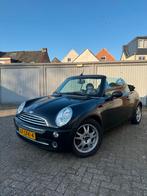 Mini 1.6 16V ONE Cabrio 2008 Zwart, Stof, Zwart, 4 cilinders, Cabriolet