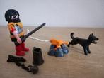 Playmobil barbaar met kampvuur en hond setnr 4769, Ophalen of Verzenden, Zo goed als nieuw, Complete set