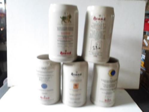 Brand bier pullen (nr1) Diverse jaren , zie beschrijving, Verzamelen, Biermerken, Nieuw, Pul(len), Brand, Ophalen of Verzenden