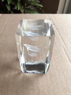 Zeer fraai 3D laser kristal blok. Dolfijn Vissen en Zee., Ophalen of Verzenden