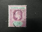 C12896: Sierra Leone EVII 1/2 d MCA, Postzegels en Munten, Postzegels | Afrika, Ophalen