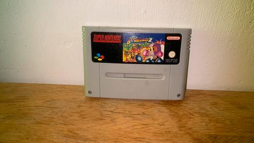 Super Bomberman 2 SNES, Spelcomputers en Games, Games | Nintendo Super NES, Zo goed als nieuw, Avontuur en Actie, 1 speler, Vanaf 3 jaar