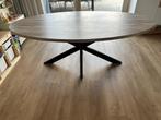 Eettafel ovaal 200cm, Huis en Inrichting, Tafels | Eettafels, Ophalen, Gebruikt, 100 tot 150 cm, Eikenhout
