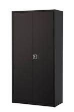 Archiefkast zwart met slot, Huis en Inrichting, Kasten | Roldeurkasten en Archiefkasten, Ophalen, 50 tot 100 cm, Zo goed als nieuw