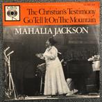 Vinyl 7" Singel Mahalia Jackson - The Christian's Testimony, Gebruikt, 7 inch, Single, Ophalen of Verzenden