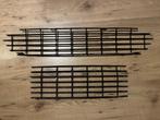 Fiat 124 Spider grilles (set - boven en onder, zwart), Gebruikt, Ophalen of Verzenden, Fiat, Voor