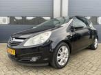 Opel Corsa 1.4-16V Executive UItvoering / Glazen Schuifdak, Auto's, Voorwielaandrijving, Parkeersensor, 4 cilinders, Zwart