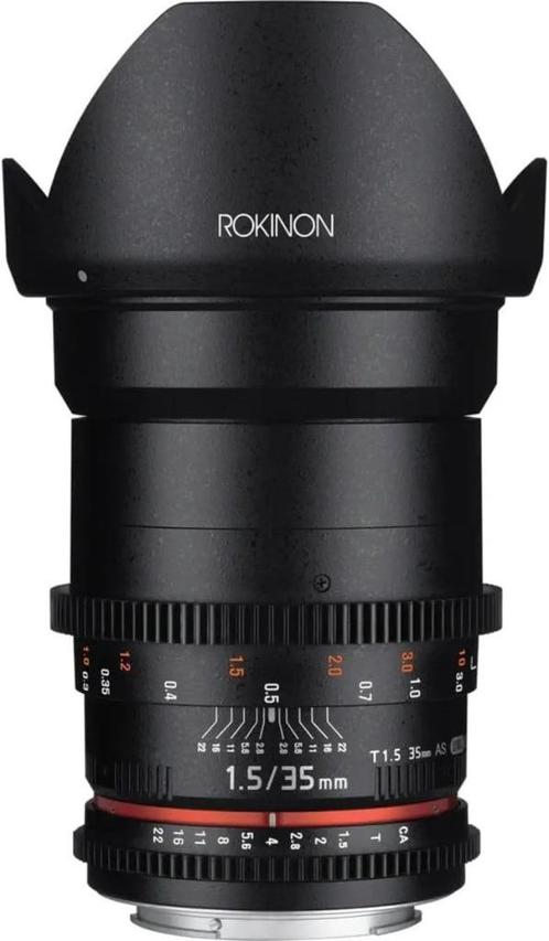 Rokinon 35mm T1.5 Cine DS Lens voor MFT | NIEUW |, Audio, Tv en Foto, Fotografie | Lenzen en Objectieven, Nieuw, Groothoeklens