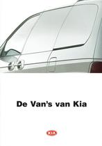 Folder Kia Van modellen (ca.2004), Verzenden, Zo goed als nieuw, Overige merken