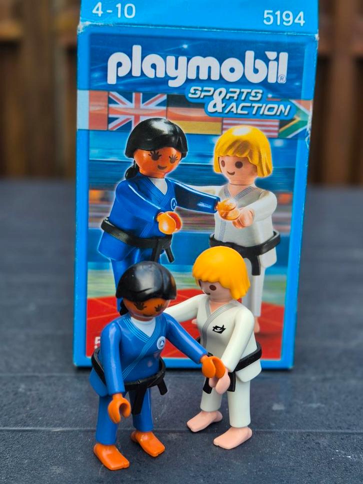 Playmobil Judo Set 5194 - Compleet!, Kinderen en Baby's, Speelgoed | Playmobil, Zo goed als nieuw, Complete set, Ophalen of Verzenden
