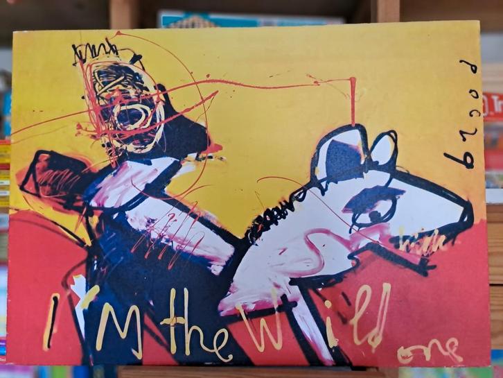 Herman Brood Canvas - I'm the Wild One 50x70 cm, Antiek en Kunst, Kunst | Schilderijen | Klassiek, Ophalen of Verzenden