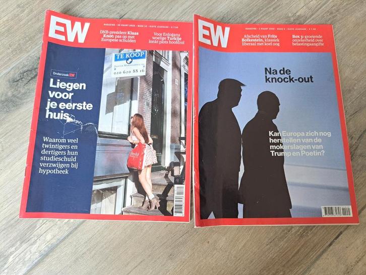 2x Elsevier Weekblad, Boeken, Tijdschriften en Kranten, Gelezen, Damesbladen, Ophalen of Verzenden