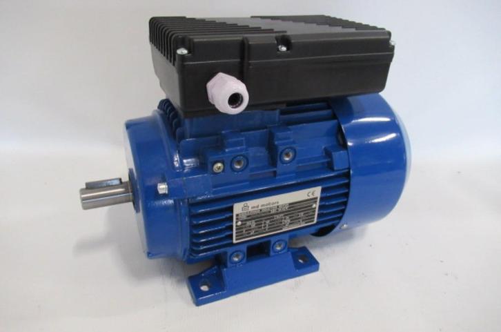 0,55 kW 1380 RPM 1 fase 230 volt Asmaat 19mm. NIEUW, Doe-het-zelf en Verbouw, Motoren, Nieuw, Elektromotor, Ophalen of Verzenden