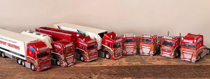 Verzameling Ronny Ceusters Tekno, Hobby en Vrije tijd, Modelauto's | 1:50, Zo goed als nieuw, Bus of Vrachtwagen, Tekno, Ophalen of Verzenden