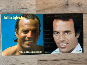 Julio Iglesias Vinyl LP's - 2 Stuks beschikbaar voor biedingen
