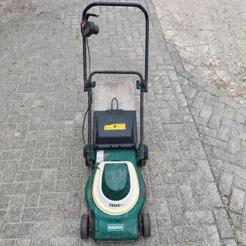 Rhodos 1300W elektrische grasmaaier – werkt goed opvangbak beschikbaar voor biedingen