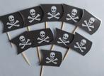 Set van 10 Piraten traktatie cupcake prikkers, Nieuw, Ophalen of Verzenden