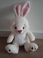 Knuffel konijn Nicotoy haas creme L113, Ophalen of Verzenden, Zo goed als nieuw, Konijn