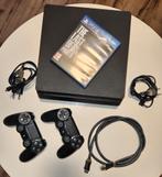Sony PlayStation 4 Slim Console 500GB, Ophalen, Met 2 controllers, Slim, 500 GB