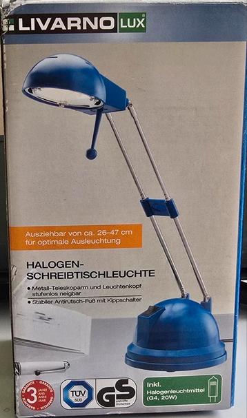 Nieuwe mooie leeslamp/bureaulamp 20 Watt Halogeen beschikbaar voor biedingen