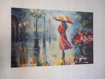 De paraplu. (120x80) beschikbaar voor biedingen